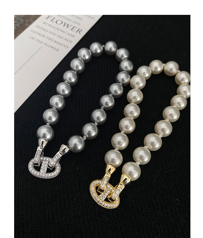 Estilo francés nueva moda retro temperamento sentido zhengyuan shijia perla pulsera nicho de alto nivel sentido ligero de lujo una gama de accesorios pic 7