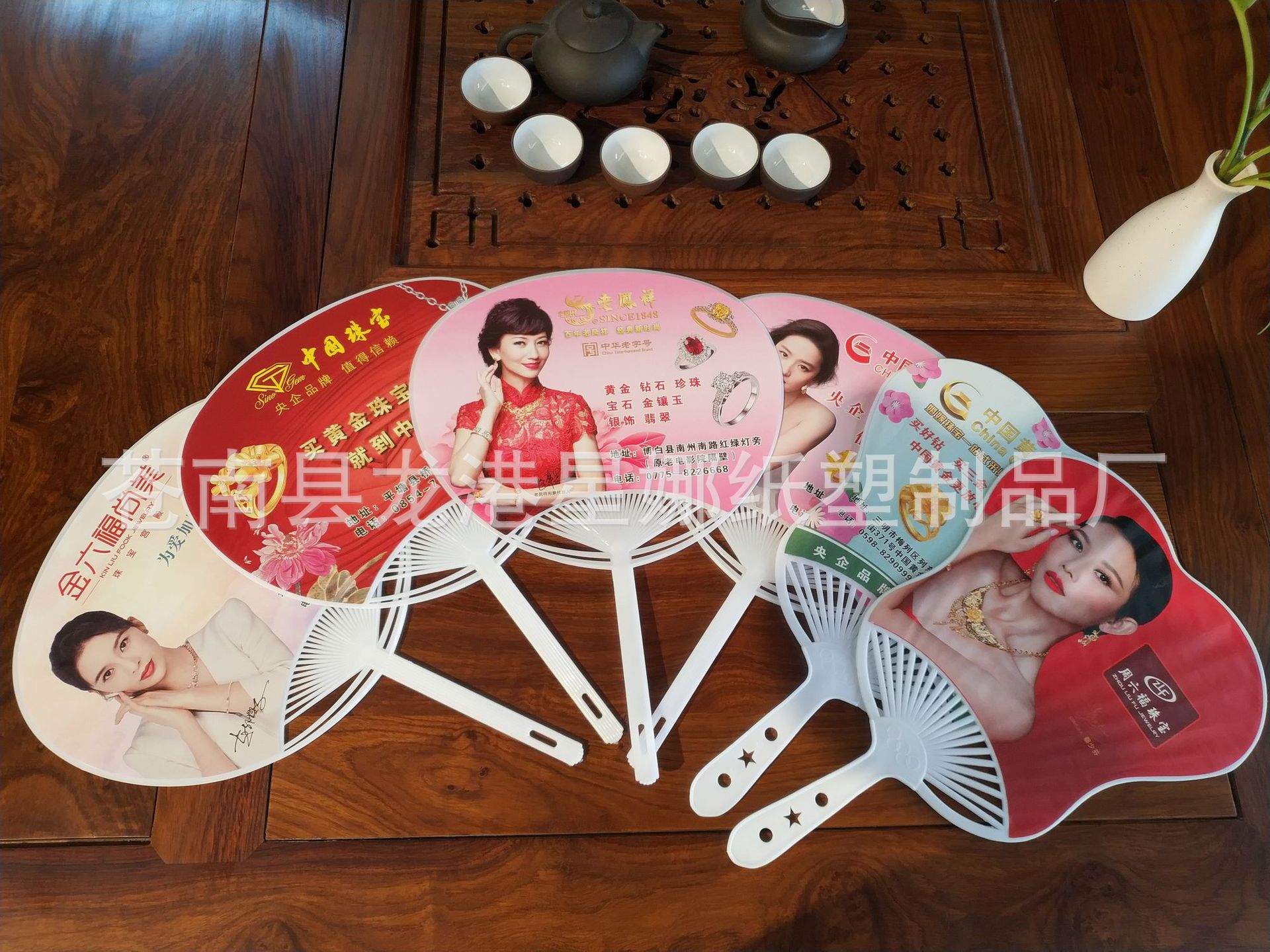 古风扇子企业团扇圆扇中国风蒲扇汉服刺绣宫廷团扇直供详情46