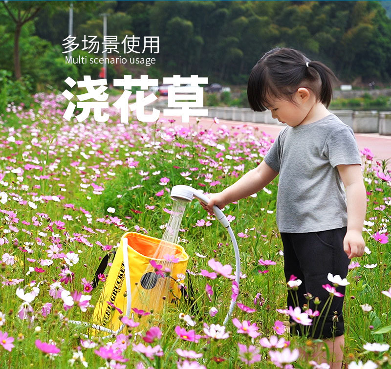 Outdoor bathing wonder, construction site dormitory camping simple shower wonder, LCD screen new generation outdoor electric shower pic 9