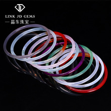 晶东珠宝 7A黄水晶手链冰透简约男女款手串节日礼物手饰现货批发详情3