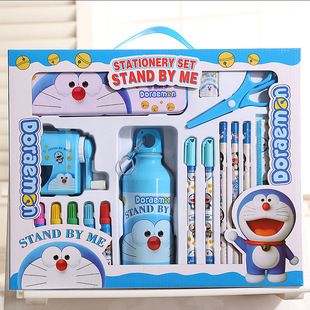 卡通创意塑料笔筒可爱多用处文具套装小学生学习用品儿童礼品礼物详情3