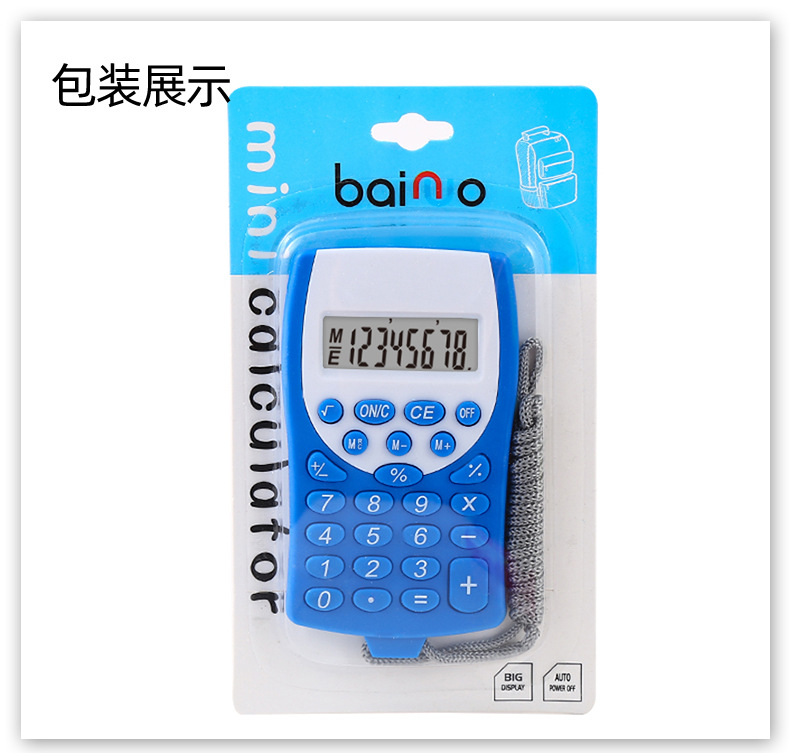 Portable cute calculator, student arithmetic calculator, office computer in stock for wholesale 1660 pic 10