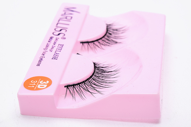Korean-style natural nude makeup, seamless, transparent, thick, crossed, messy and realistic, Moon Princess multi-layer false eyelashes pic 16