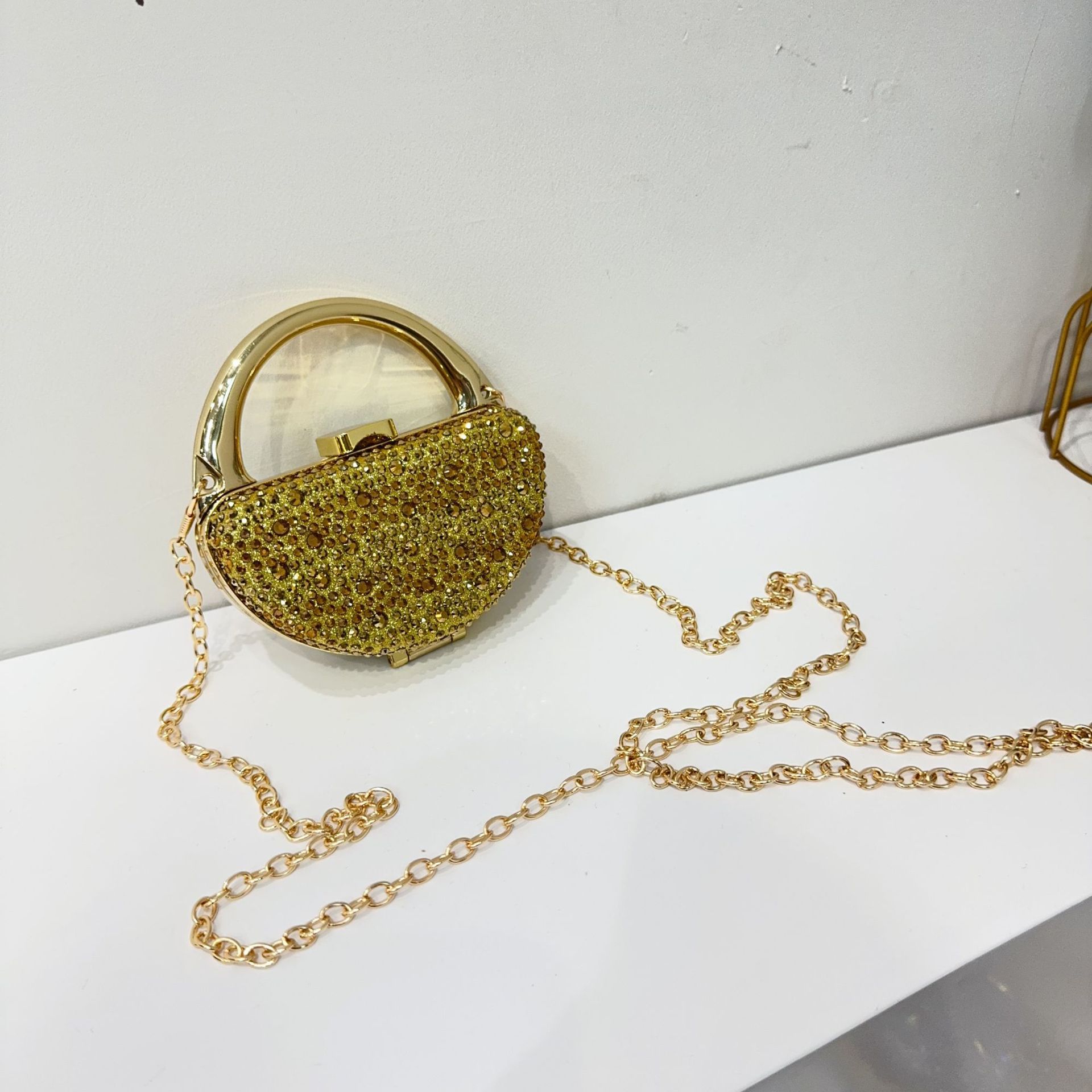 迷你包口红包女2025新款跨境外贸镶钻斜挎小包装饰包儿童包女包包详情16