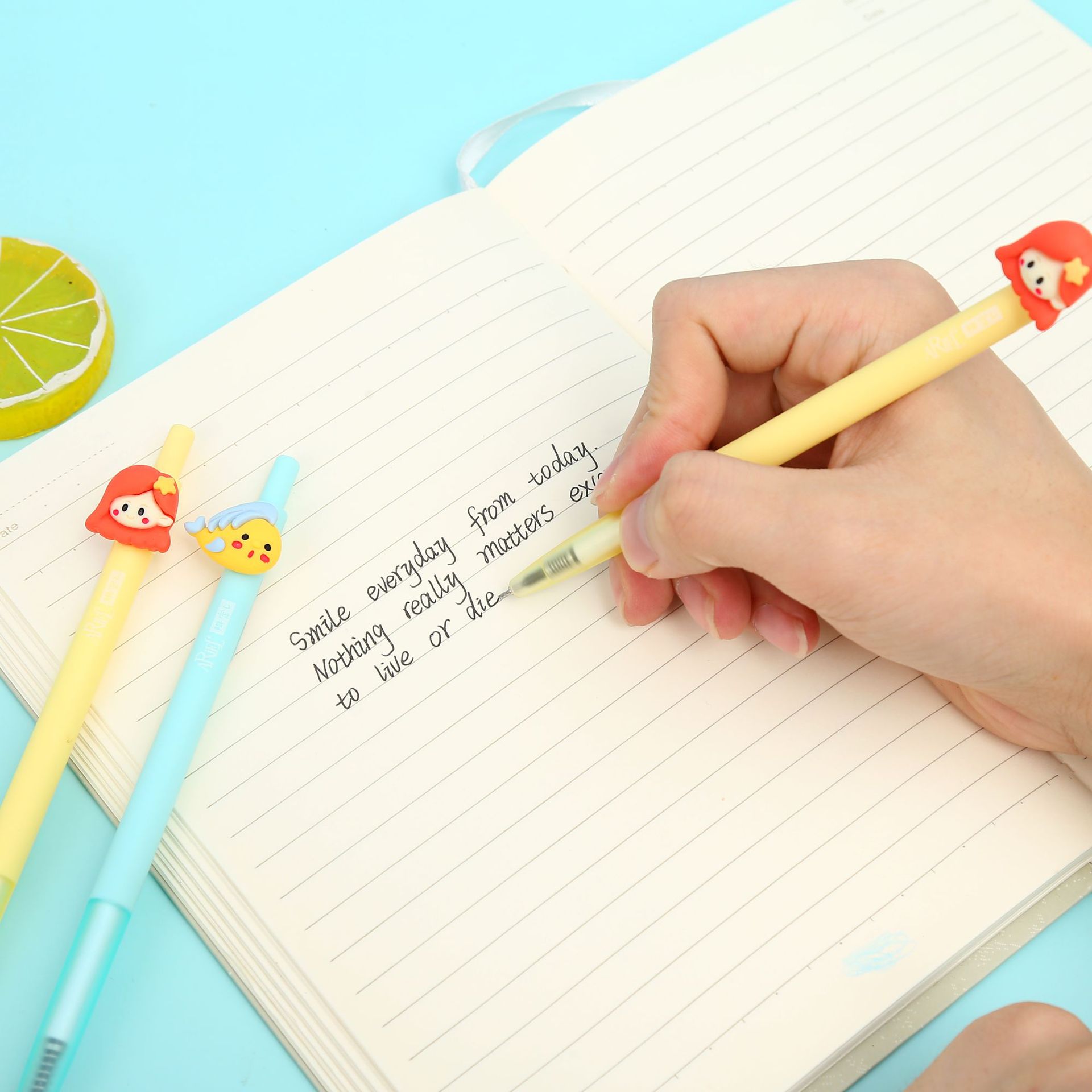 【 Zhongfan Stationery SOFUN】 The fairy tale series of princesses has a new member! ZF2595 Mermaid Press to start writing pic 9