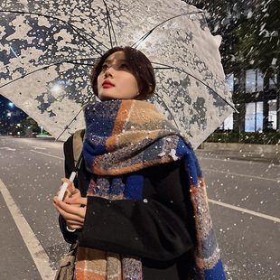 兔毛毛线帽子女秋冬季毛茸茸虎头醒狮渔夫帽显脸小针织毛绒帽子详情12