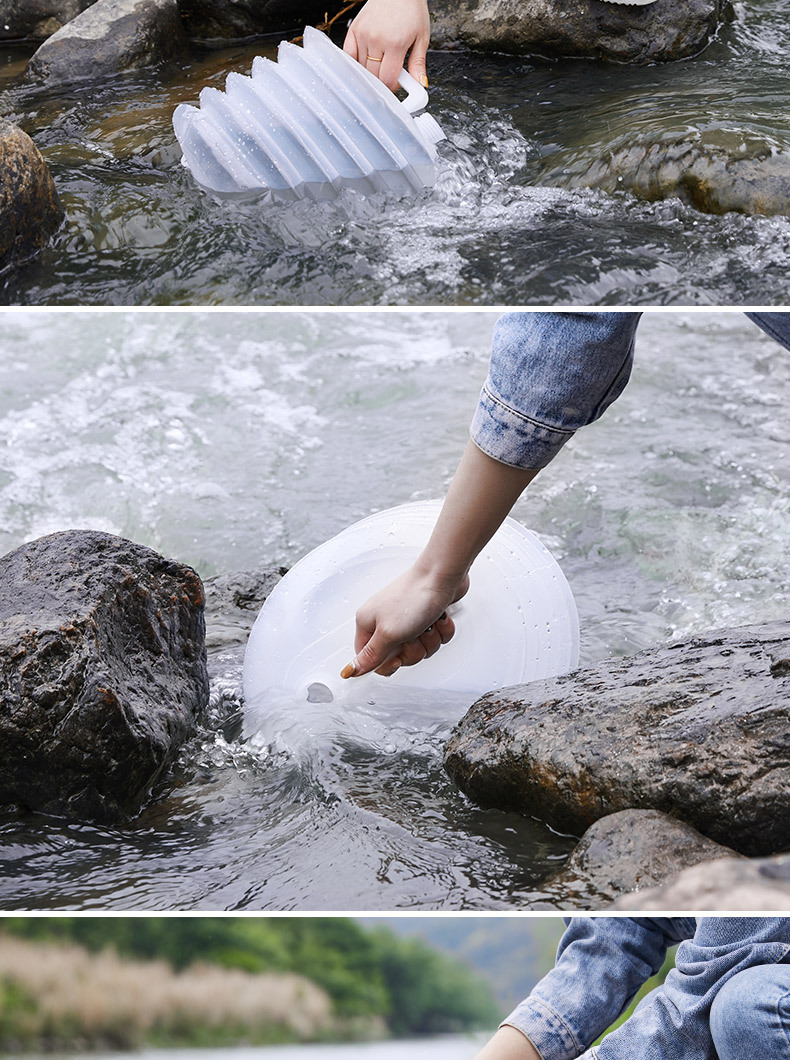 户外伸缩3L5L15升折叠水桶大容量带水龙头旅行野营蓄装储车载水桶详情9