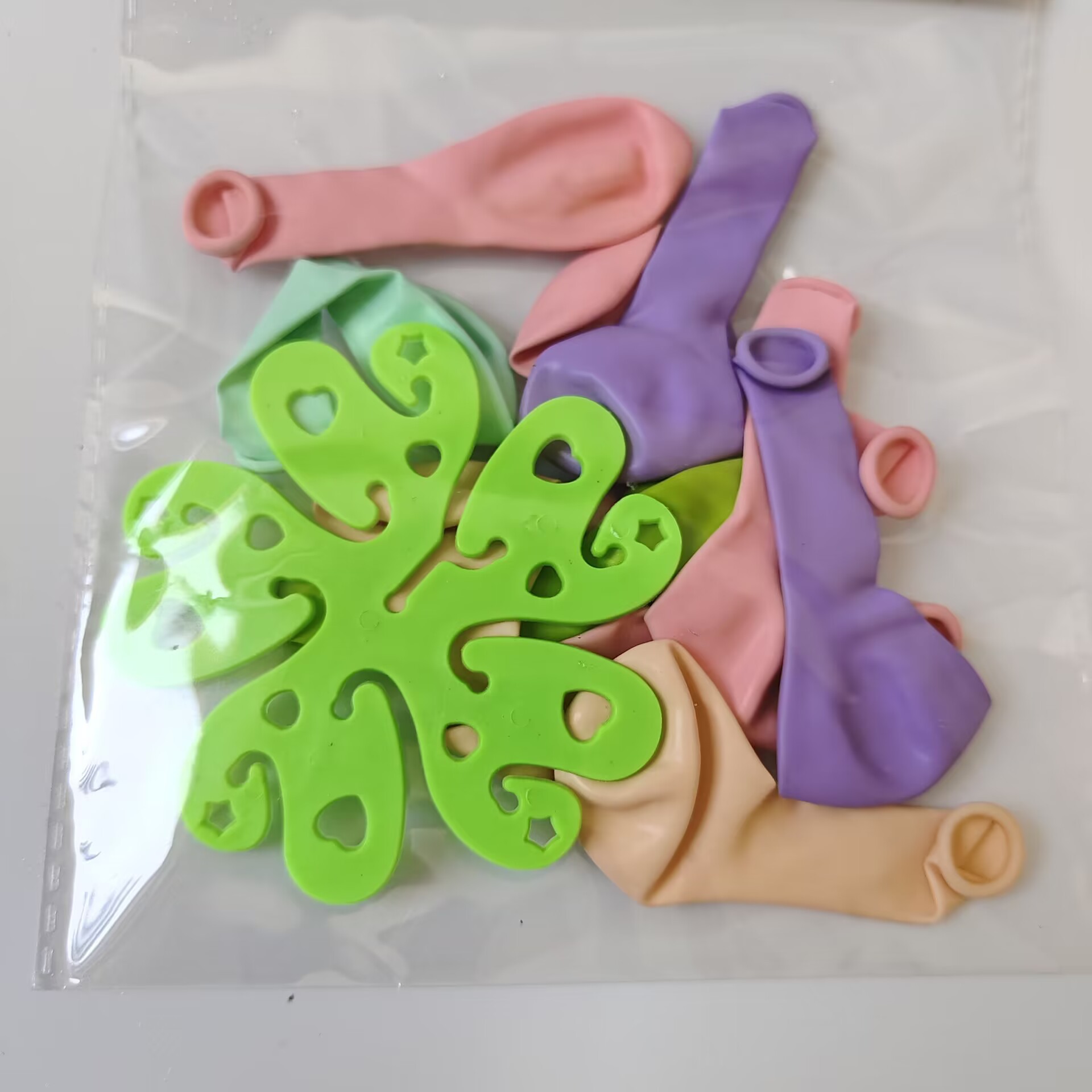 袋装乳胶气球套装气氛布置迷你气球打气花朵型气球儿童玩具详情4