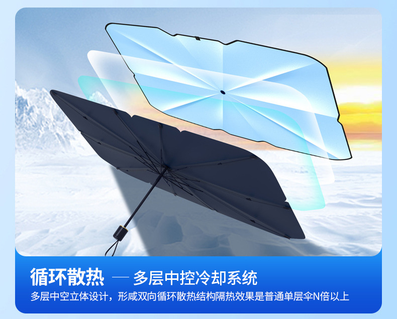 Summer bestsellers: Car sunshades, in-car sun shields, retractable sun protection, front windshields, heat insulation sunshades pic 31