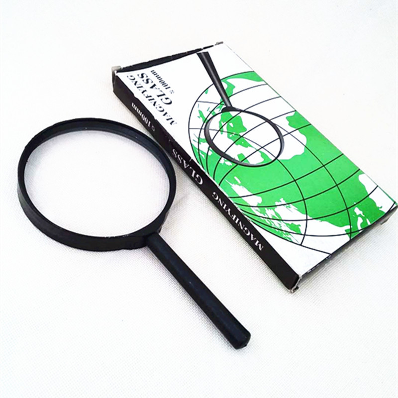 Factory direct sales of 90 magnifying glass plastic magnifying glass wholesale two-yuan supply pic 2