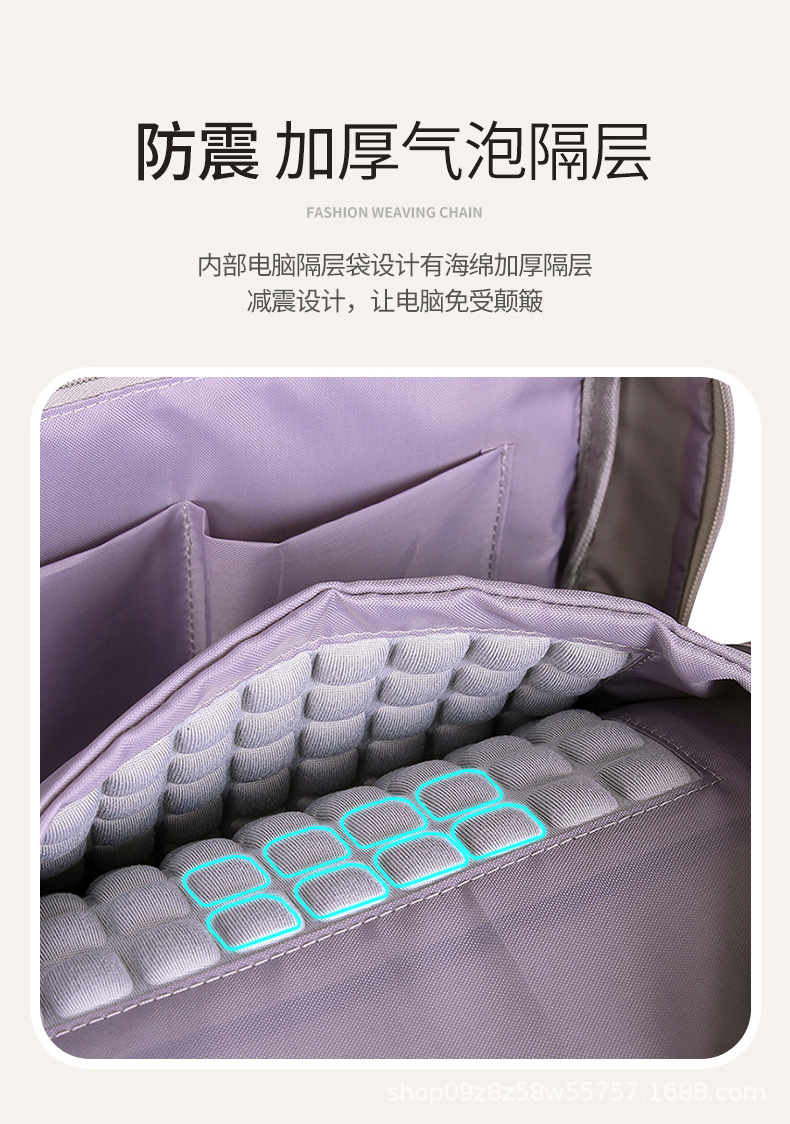 16寸电脑包双肩14寸适用联想拯救者Y9000P戴尔笔记本包气囊防震详情10