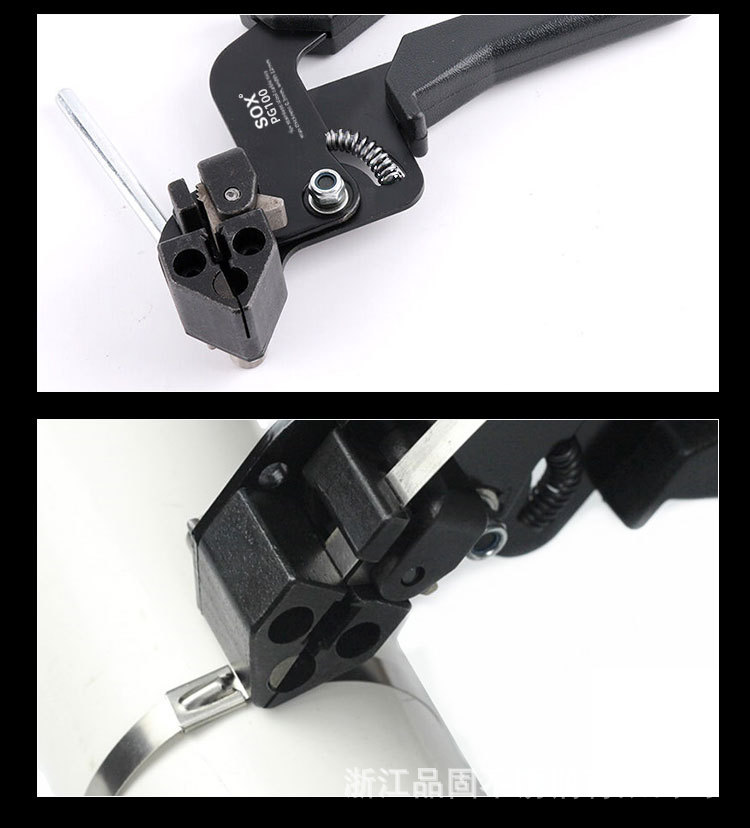 Wholesale and customized stainless steel cable tie pliers, cable tie guns, self-locking cable tie quick cutting and tightening tools from the original manufacturer pic 9