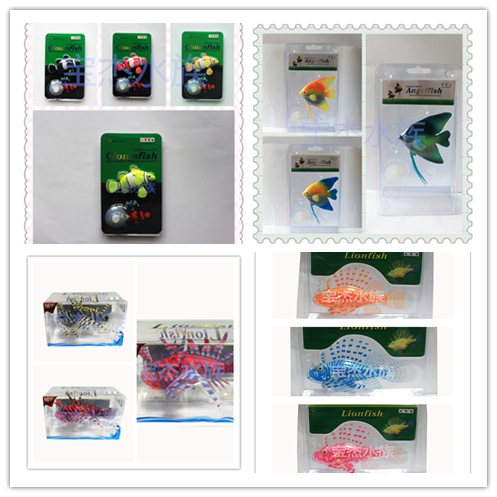 Wholesale of fish tank landscaping decorations, including simulated flying snails, fluorescent snails, and simulated jellyfish pic 34