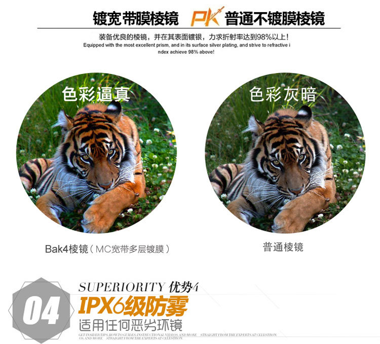 The 2021 new model of Maifeng high-power high-definition Telescope DT16X50 rotating lift eye mask Cross-border outdoor travel goggles pic 12