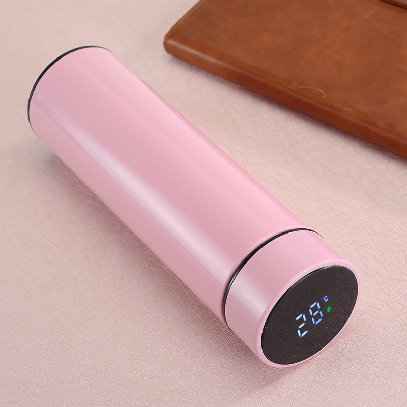 304 stainless steel insulated cup, smart temperature display, business straight cup, temperature measurement car water cup, gift cup, temperature cup pic 23