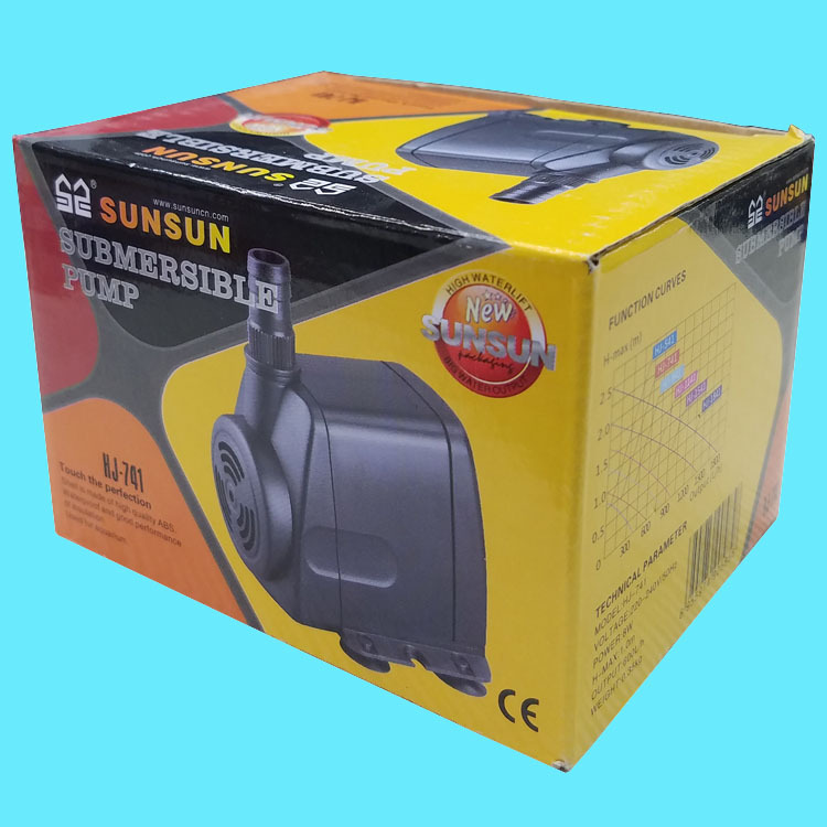 Sensun multi-functional submersible pump HJ-741 8W for aquarium equipment and water pump manufacturer wholesale pic 28