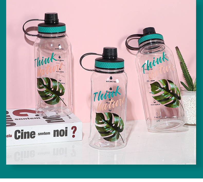 1500ml taza de boca de plástico de gran capacidad resistente a altas temperaturas portátil al aire libre deportes taza de agua taza de plástico taza espacial logotipo impreso pic 8