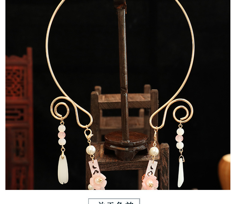 In stock: Ancient style necklaces, Ming-style Hanfu accessories, tassel pendants, ancient costume jewelry, and retro accessories for girls pic 12