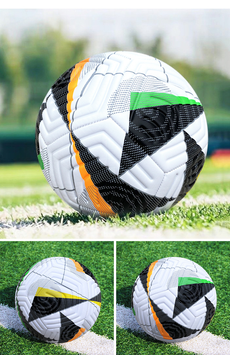 Sanhuan No. 5 luminous football, reflective laser luminous football, No. 4 match training and PVC football wholesale and distribution pic 11