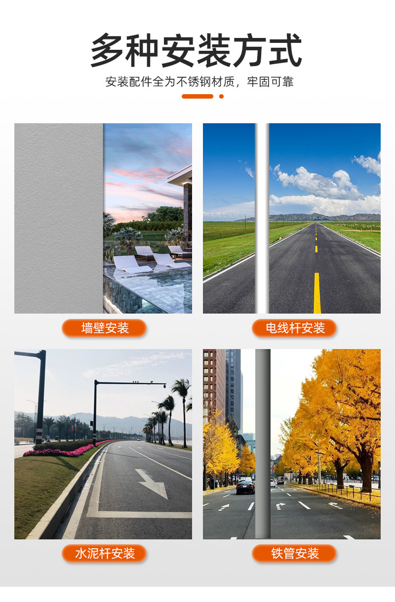 New solar floodlight for engineering lighting LED high-brightness factory direct sales pic 18