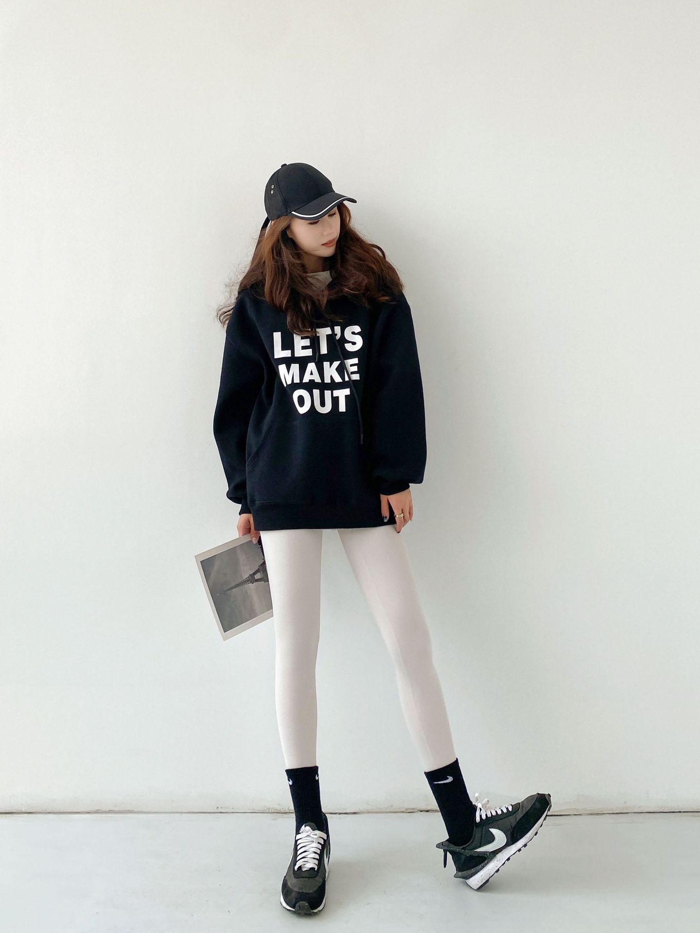 Wholesale of 2023 Spring and autumn tight-fitting high-waisted leggings, water-sparkling Barbie pants, a must-have for lifting buttocks, 9-inch pants, a one-piece replacement for women pic 70