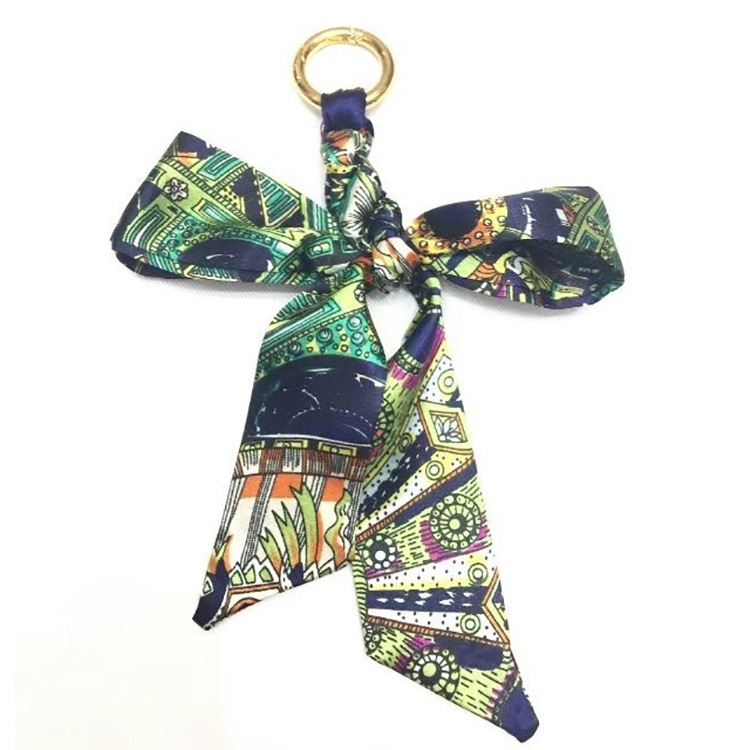 Jane Eyre Siyuan new product supply: Small square scarves, versatile leather buckles, leather bags, decorative small neckerchiefs, bag straps, silk scarf accessories, keychains pic 10