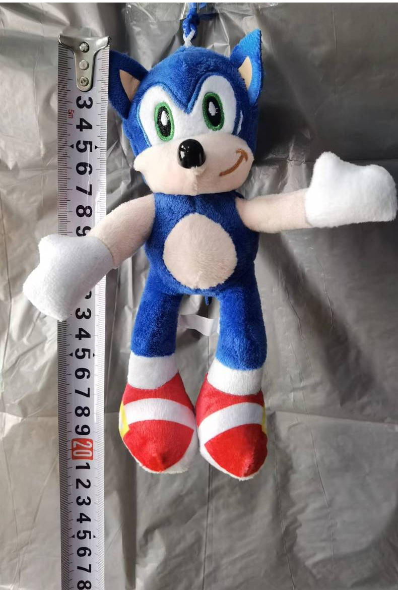 Международный хит по продаже готовых 20 - сантиметровых сумок sonic supersonic с брелоками на брелоках, подвесками и игрушками pic 11