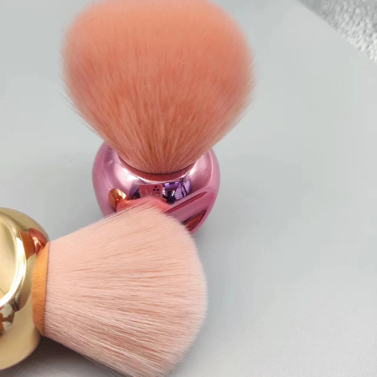 新款单支腮红刷便携短柄美甲除尘刷软毛彩妆工具散粉刷美妆工具详情3