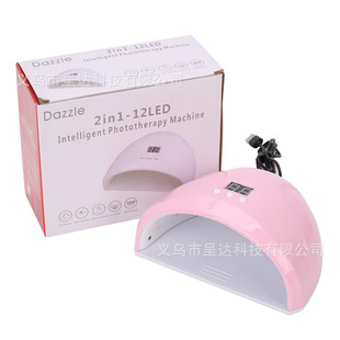 36W smart light therapy machine, wearable nail, USB nail baking lamp, UV nail polish drying machine, LED light therapy lamp, nail art lamp pic 7