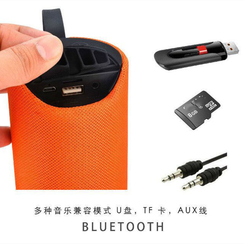 Factory portable Bluetooth speaker, home desktop, outdoor card insertion, portable mini wireless waterproof subwoofer speaker pic 4