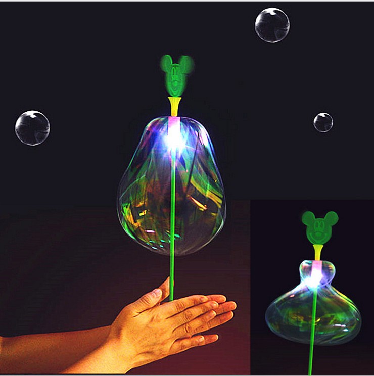 Ever-changing magic bubble sticks, ever-changing Twisty music ribbon magic sticks, bubble flower magic sticks, flashing and glowing sticks pic 8