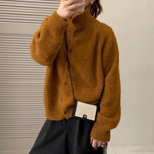 New Spring/Summer 2025 round-neck knitted sweater for women, Korean style, versatile, dopamine, youthful and gentle style, cardigan for women pic 7