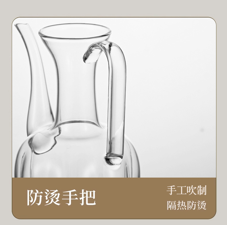 爆款仿宋茶壶自带过滤绿茶壶耐热玻璃加厚小青柑茶壶可明火加热壶详情26