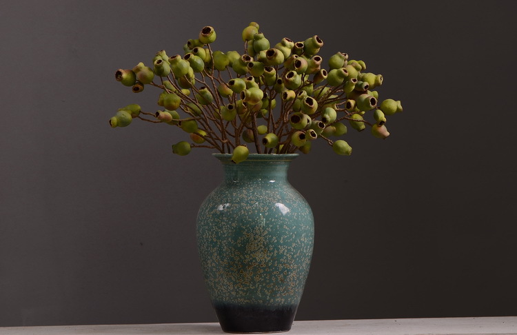 Dongli Flower Industry, the original manufacturer, is now wholeselling vintage decorative pipe fruit artificial flowers, artificial flowers, table flowers, artificial berries, zombie fruits, eucalyptus fruits, and offers one-piece consignment pic 6