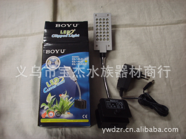 供应水族灯具 鱼缸夹灯 LED灯 水中灯 宝杰水族器材批发详情32