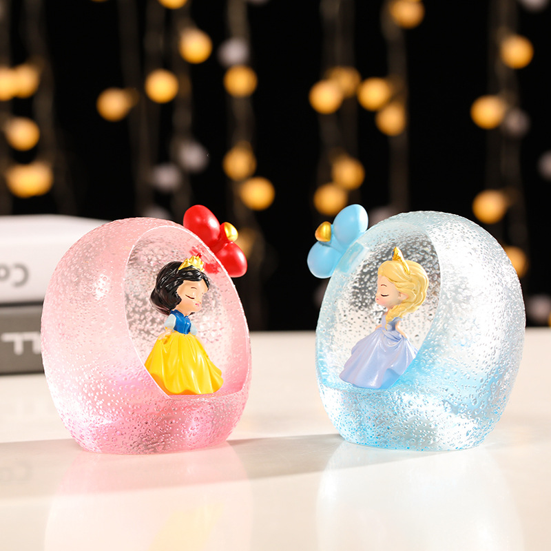 Wholesale of creative new gradient color Magic Princess star lights, girlish heart luminous night lights decorative gifts pic 5