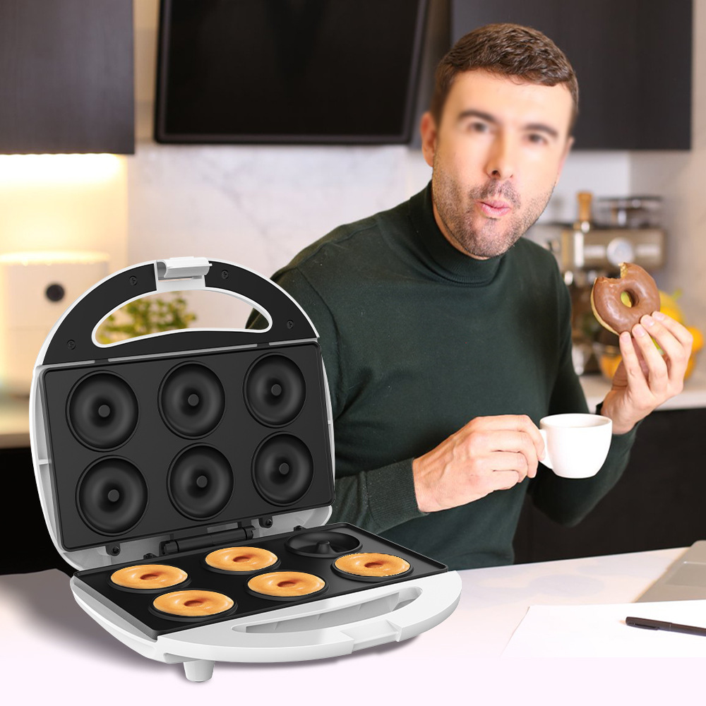 winning star multi-functional sandwich maker, toaster, baking breakfast maker and doughnut maker for both British and European standards pic 2