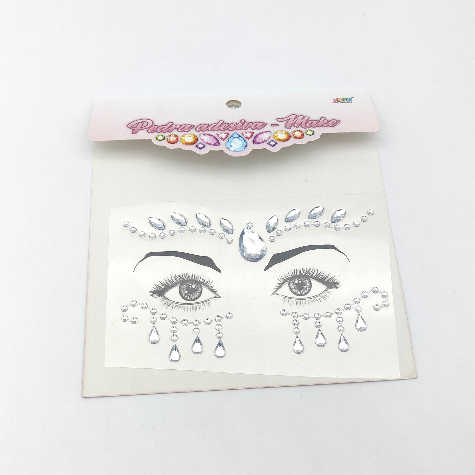 New face stickers, eye stickers, diamond makeup balls, Halloween decorative stickers, diamond eyebrow stickers, personalized stage makeup stickers pic 15