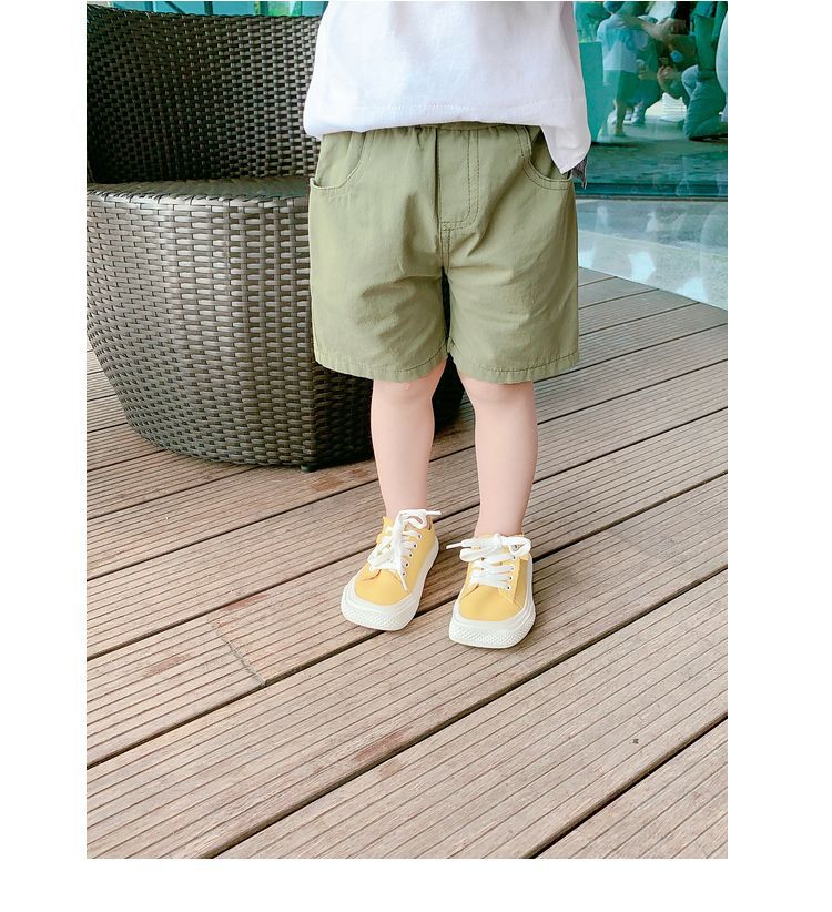 童装工装裤短裤夏季薄款男童休闲裤新款儿童夏装纯色五分外贸爆款详情23