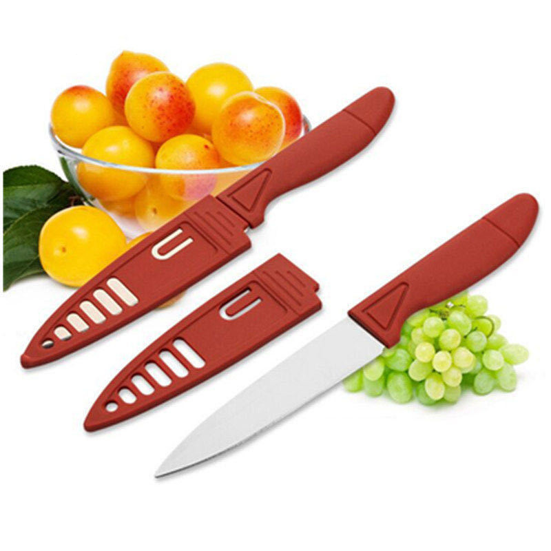 Factory direct supply of one-yuan small red set knives, fruit knives and peelers wholesale two-yuan store supply pic 1