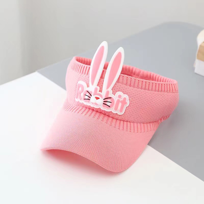 儿童防晒帽夏季鸭舌遮阳帽空顶帽男女童防紫外线防晒详情12