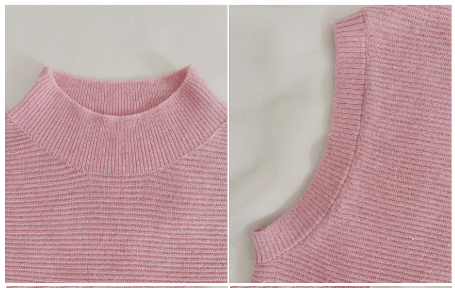 马甲毛衣女装2023年秋季新款无袖背心羊毛衫女士半高领针织衫羊毛详情44