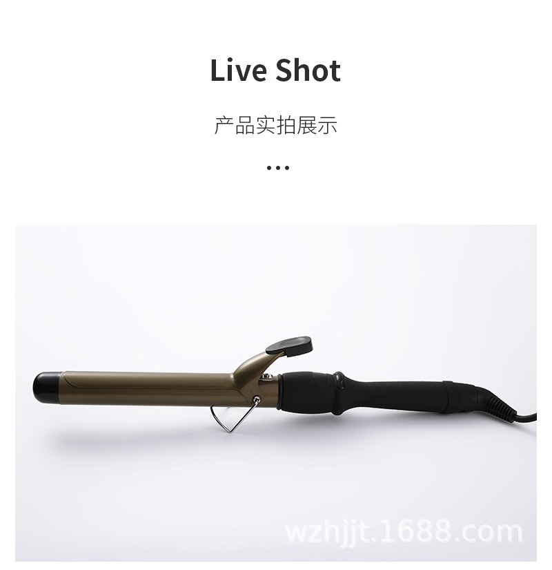 Professional curling irons and electric curling rods from the manufacturer, 25, 28, 32mm styling tools, ceramic large wave magic style pic 8