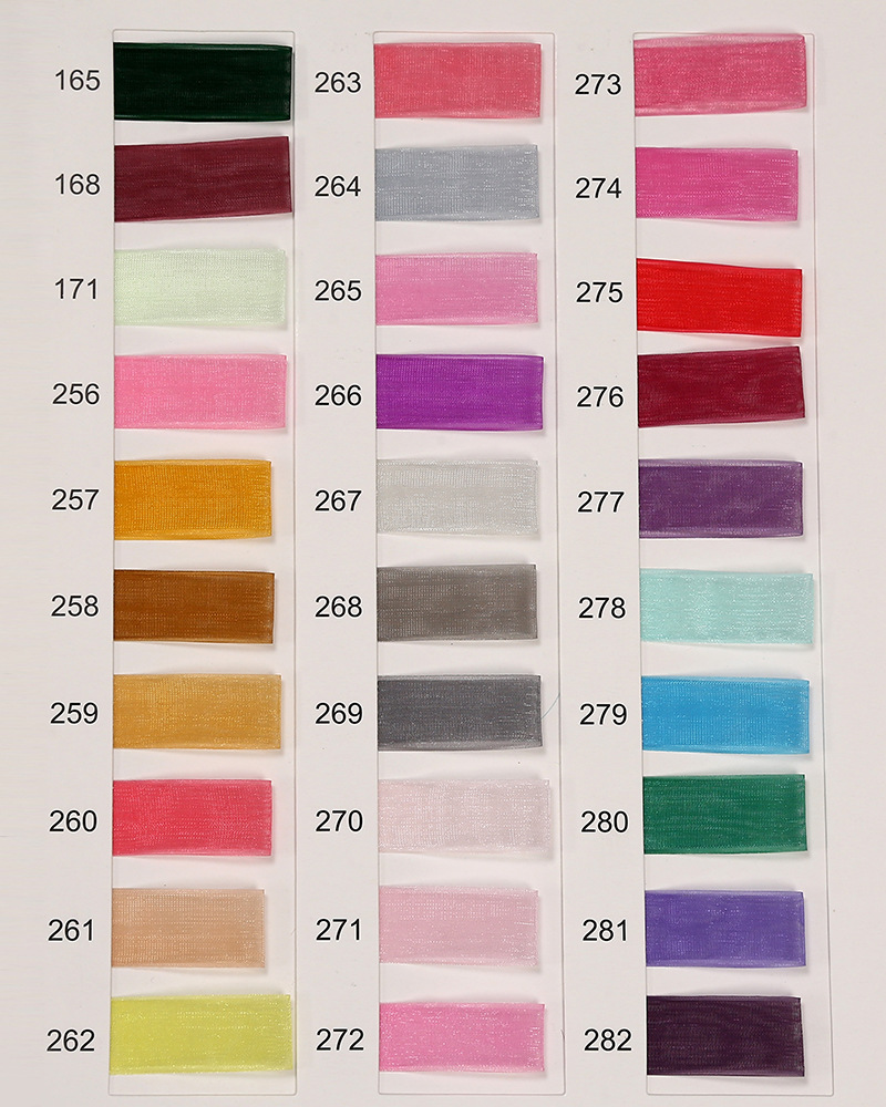 Dingxin Korean Ribbon wholesale, nylon snow yarn ribbons, diy hair accessories, bows, flower gifts, packaging ribbons pic 13
