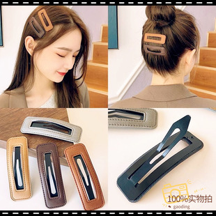 2022ins风糖果色发夹女侧边夹鸭嘴夹一字夹bb夹小发卡子刘海抖音详情3