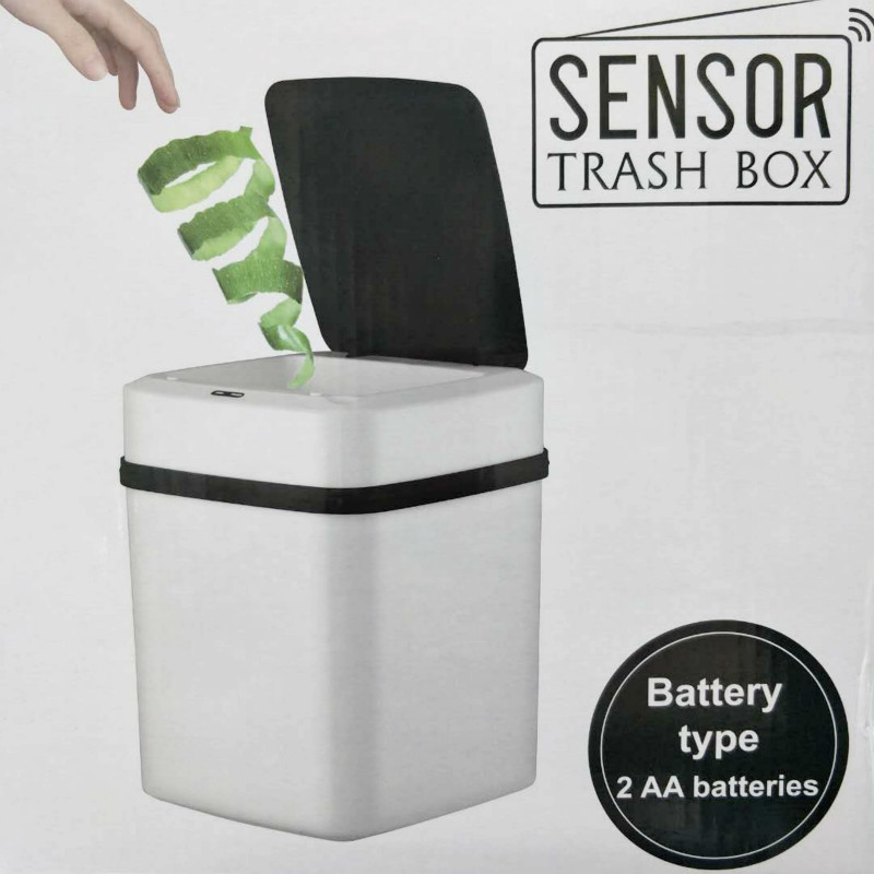 智能感应式垃圾桶 家用全自动带盖创意垃圾桶 卫生间客厅垃圾桶详情3