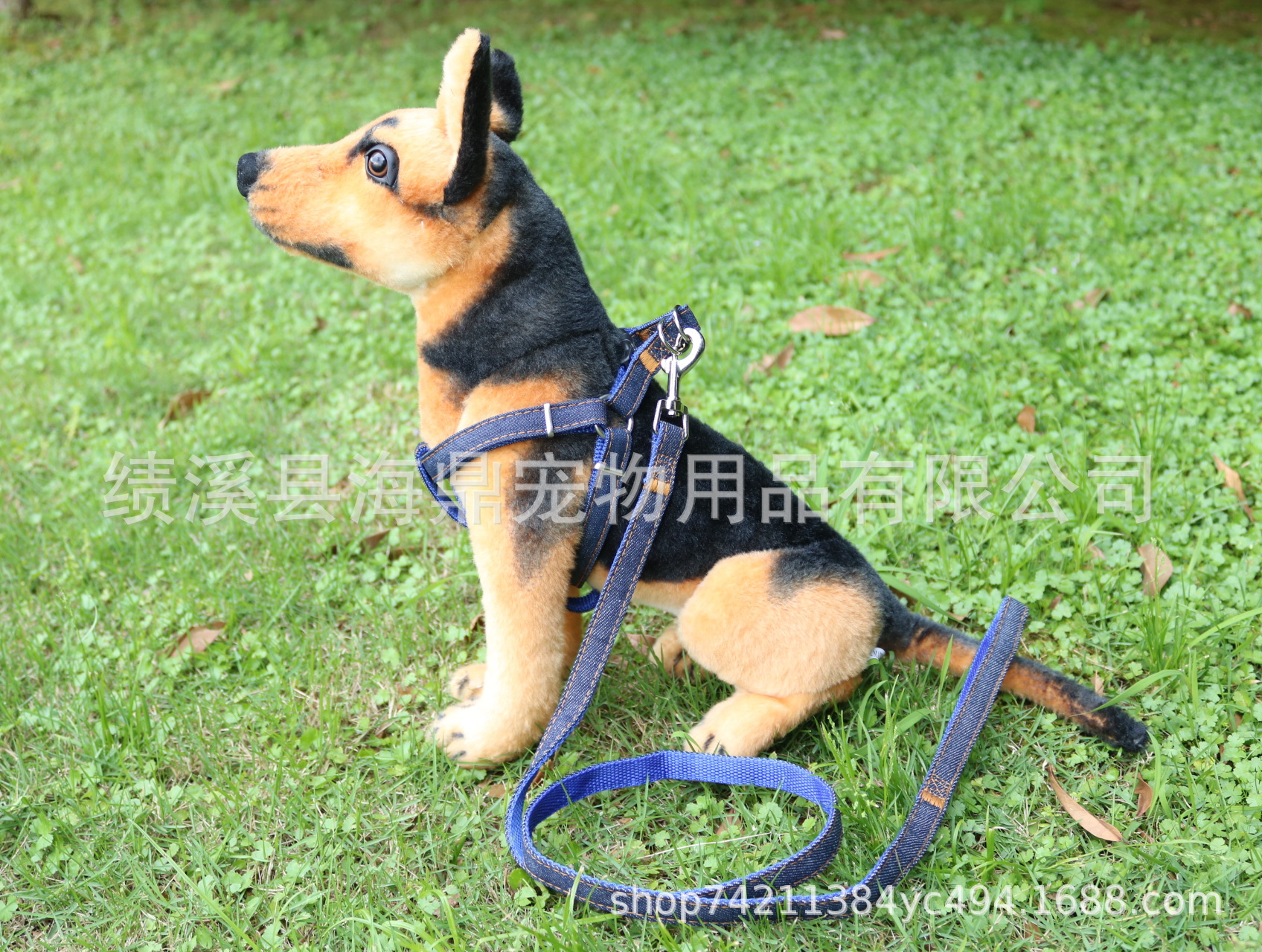Pet supplies: dog leashes, denim leashes, chest straps, denim dog walking leashes, medium and small-sized dog chains pic 17
