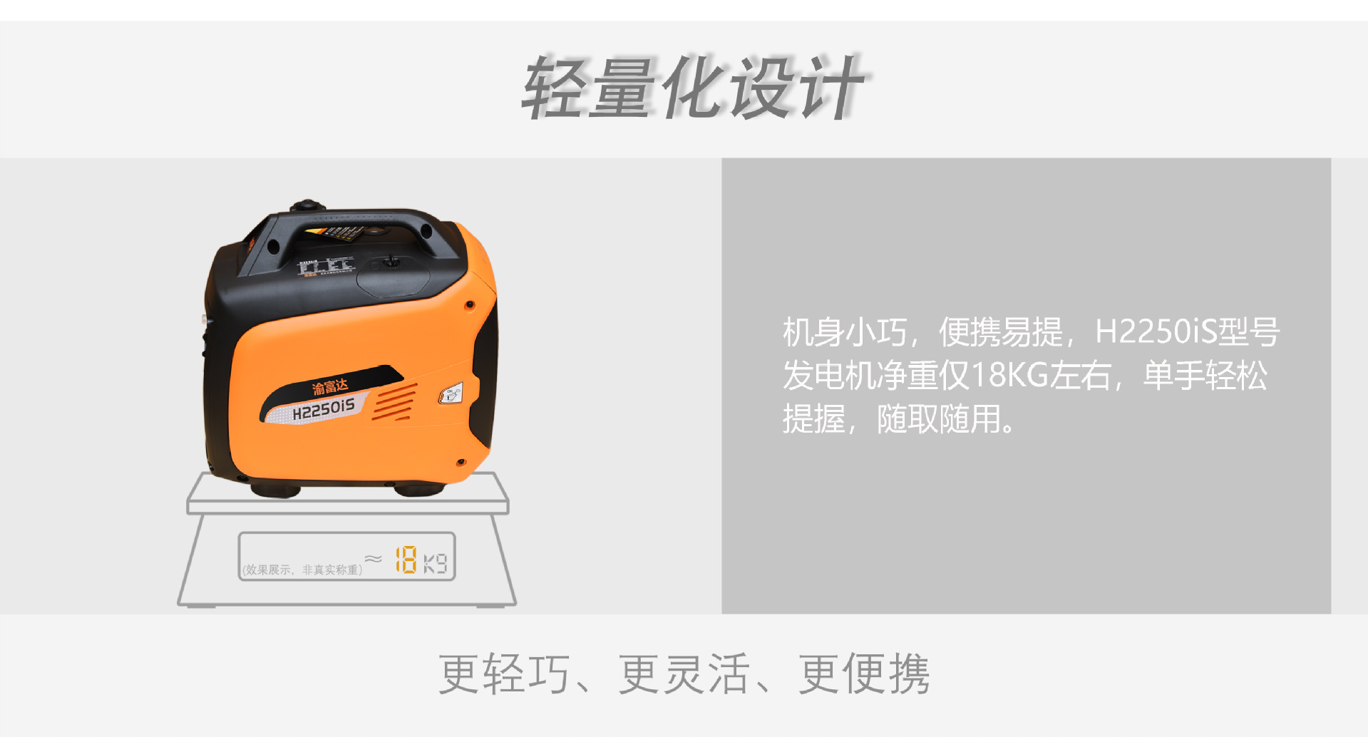 汽油发电机3/5/8千瓦小型家用微型静音变频房车户外2000瓦便携式详情4