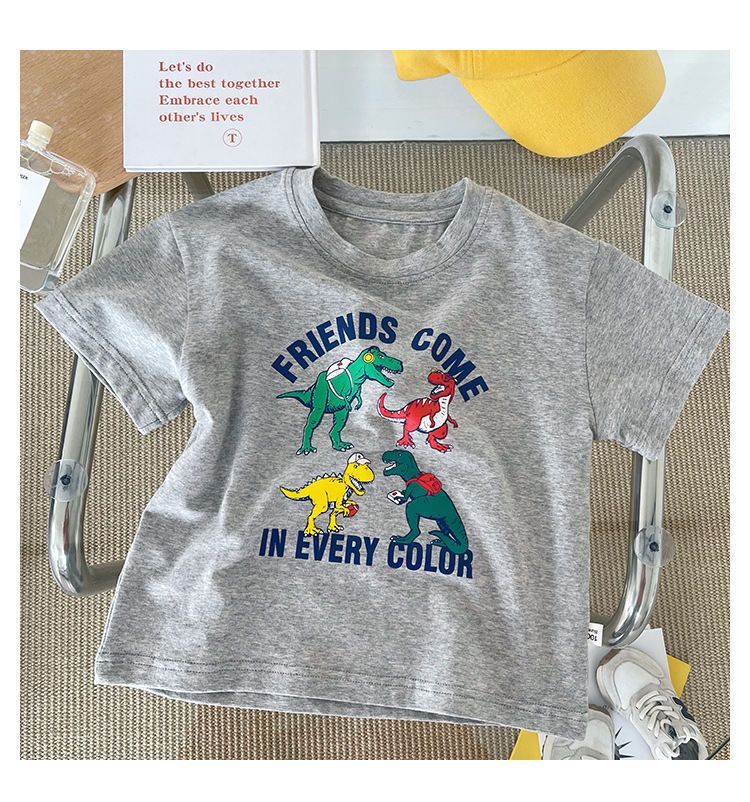 中小童t恤男童短袖纯棉打底衫2024夏季新款童装宝宝半袖体恤夏装详情10