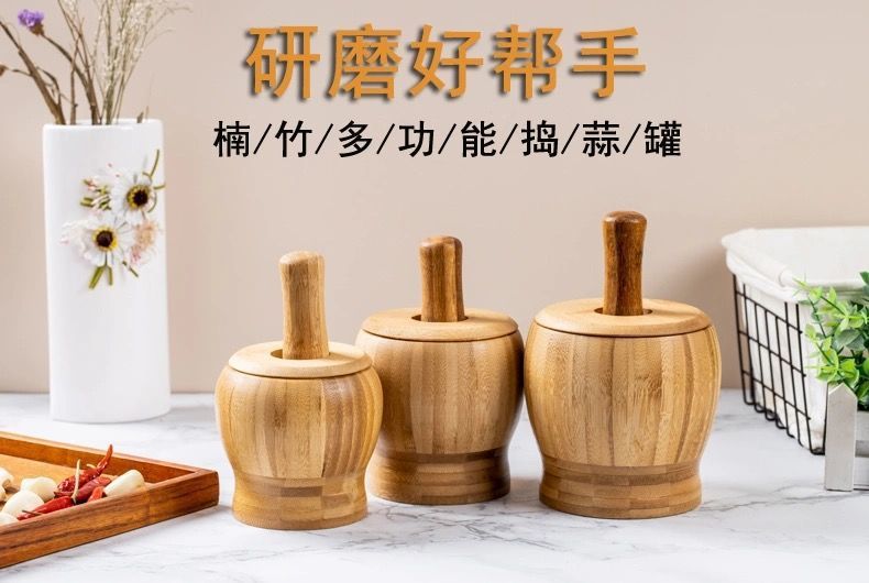 捣蒜罐蒜蓉捣蒜泥家用手动拉蒜器搅蒜压蒜绞蒜剥蒜碎蒜研磨打蒜器详情3